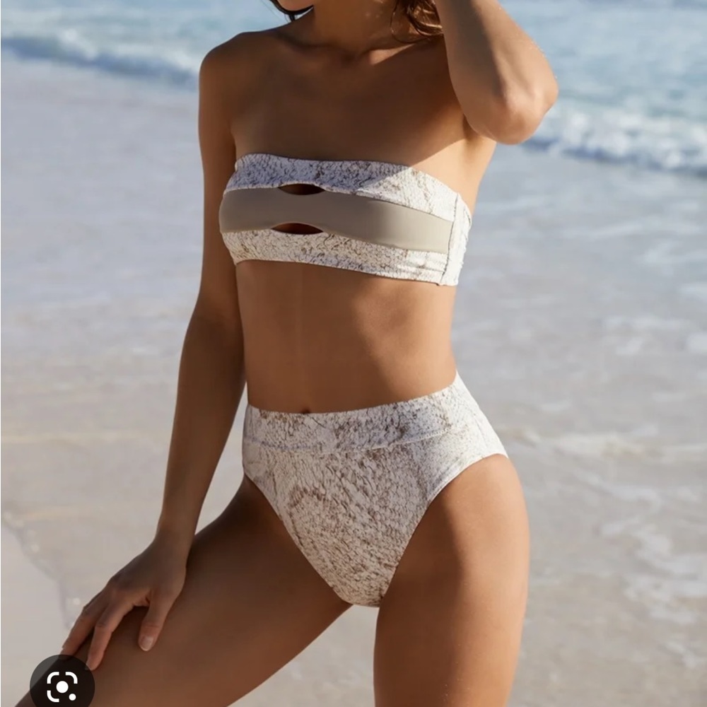 NWT Pilyq Cobra Color Block Bikini